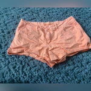 light orange shorts
